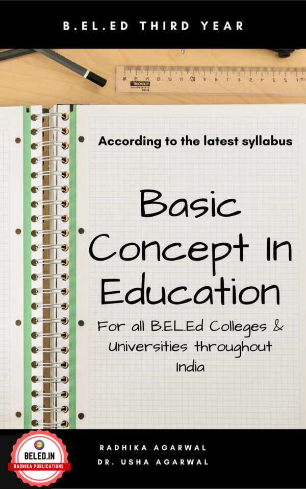 Basic Concept of Education :B.El.Ed Third Year English Medium Book (For all Universities Except L.U)