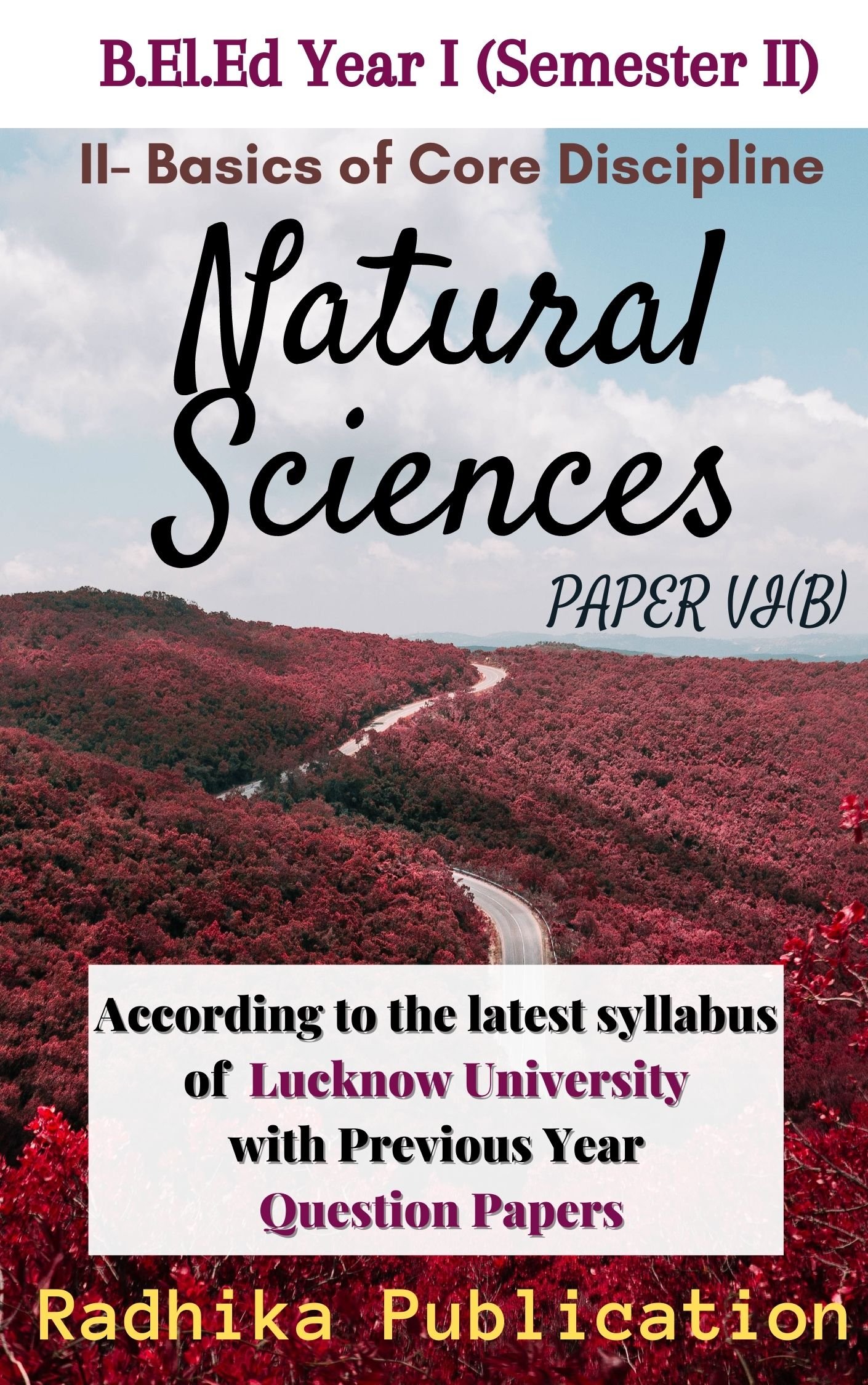 NATURAL SCIENCE LU FRONT COVER