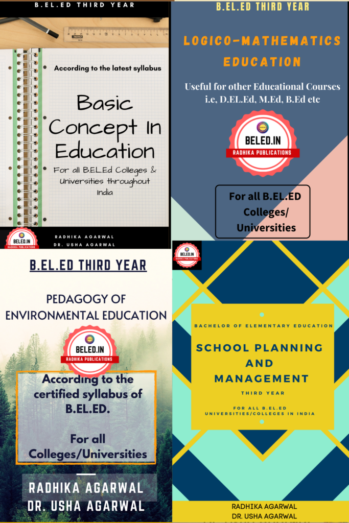Ed Book B.El.Ed Books for Third Year English Medium (Set of 04 for All Students ...