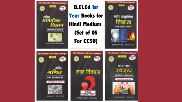 B.El .Ed 1st Year Books for Hindi Medium For CCSU